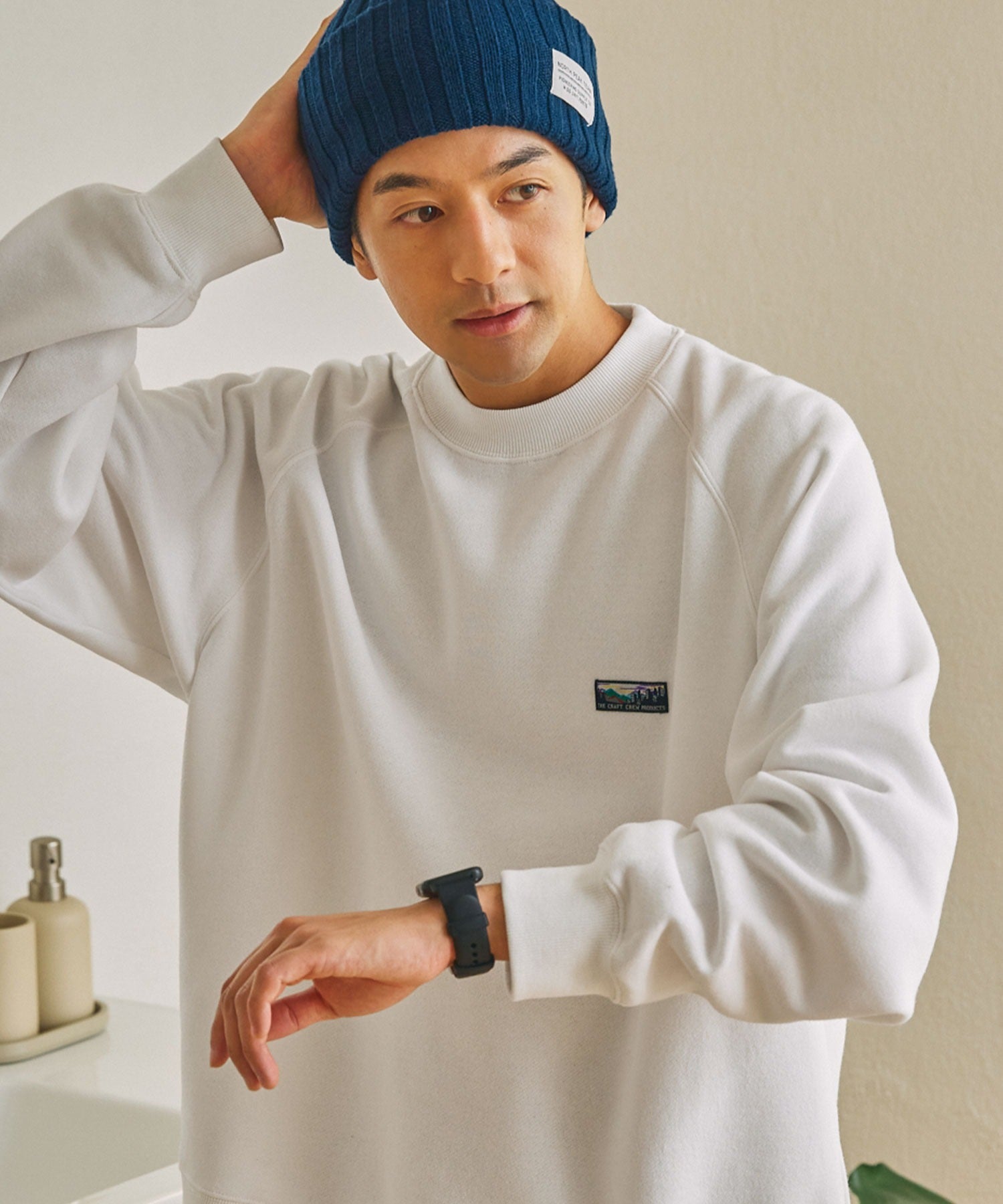 THE CRAFT CREW PRODUCTS／插肩袖圓領衫