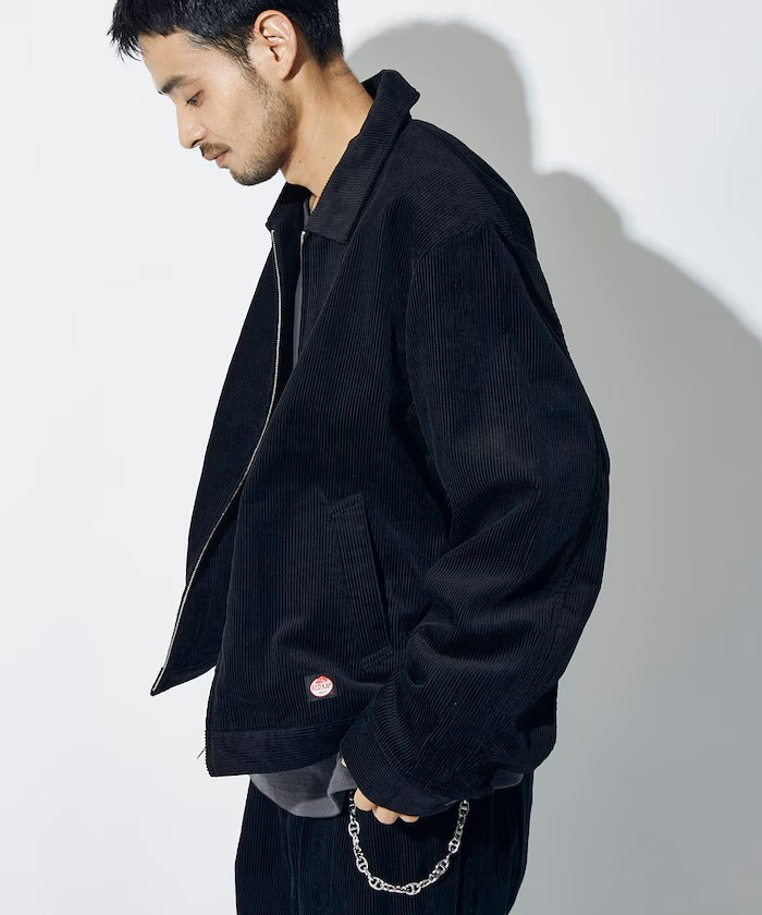 RED KAP × FREAK'S STORE／日本聯名限定 SMU JK-22 SHORT LENGTH 拉鍊燈芯絨工裝外套