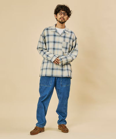 FREAK'S STORE / 漸層格紋 長袖襯衫