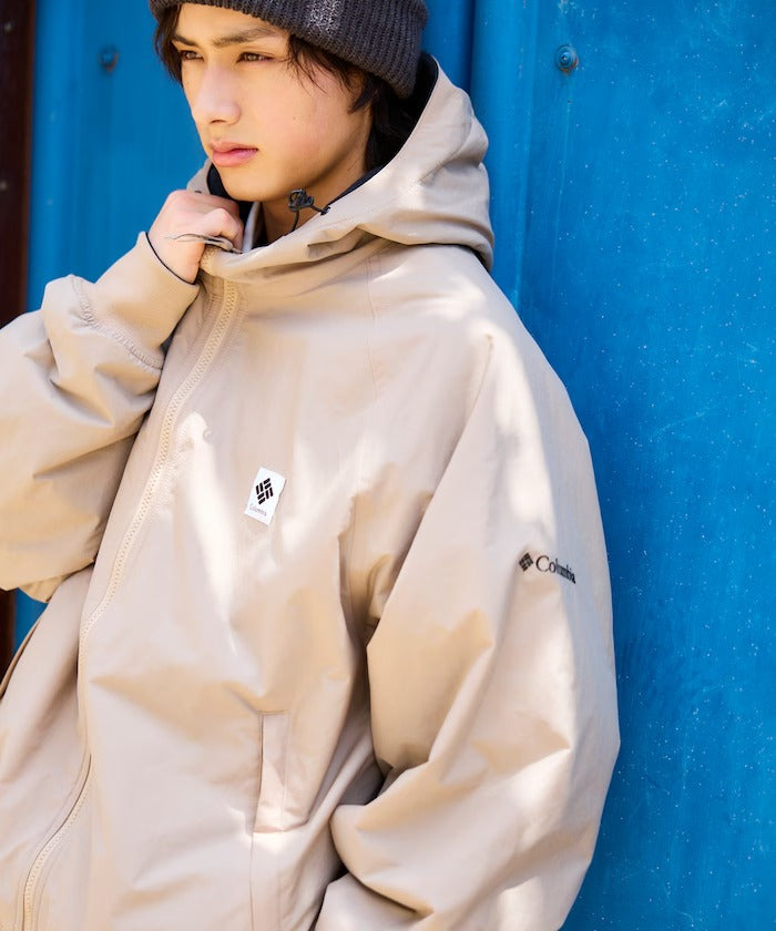 Columbia × FREAK'S STORE／日本聯名限定 雙面穿刷毛連帽外套