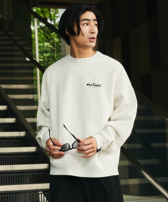 WILD THINGS×FREAK'S STORE / 反光印花圓領衫（日本聯名限定）