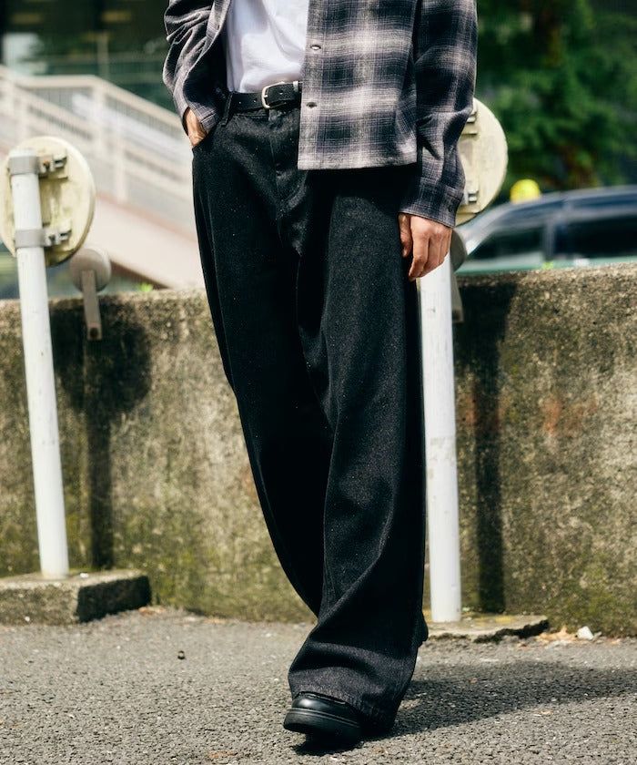 FREAK'S STORE / 限定寬版直筒牛仔褲