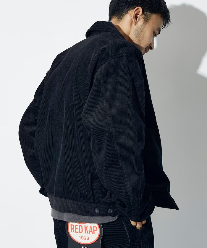 RED KAP × FREAK'S STORE／日本聯名限定 SMU JK-22 SHORT LENGTH 拉鍊燈芯絨工裝外套