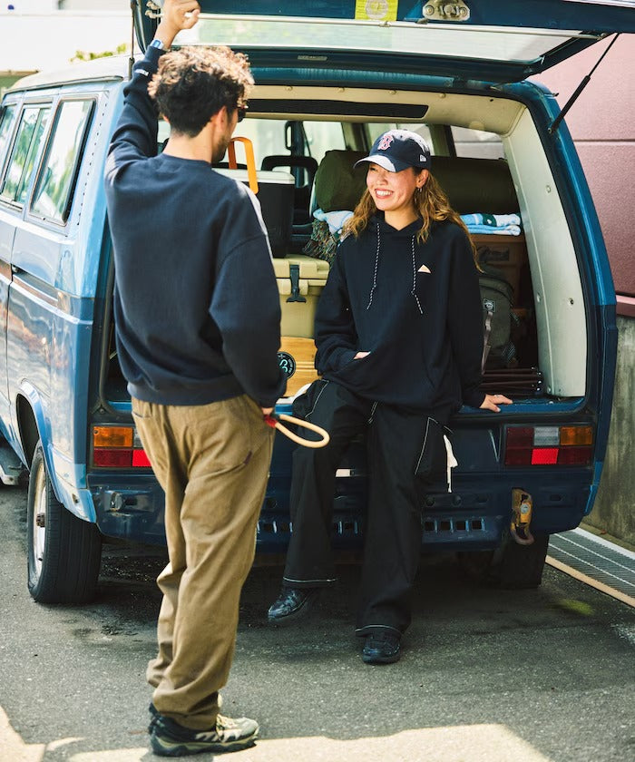 KELTY × FREAK'S STORE / 復古標誌刷毛 連帽衫（日本聯名限定）