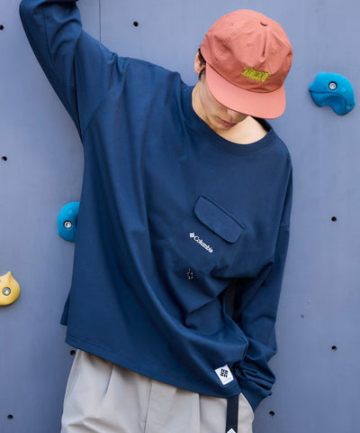 Columbia×FREAK'S STORE／口袋 長袖T恤（日本聯名限定）