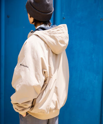 Columbia × FREAK'S STORE／日本聯名限定 雙面穿刷毛連帽外套