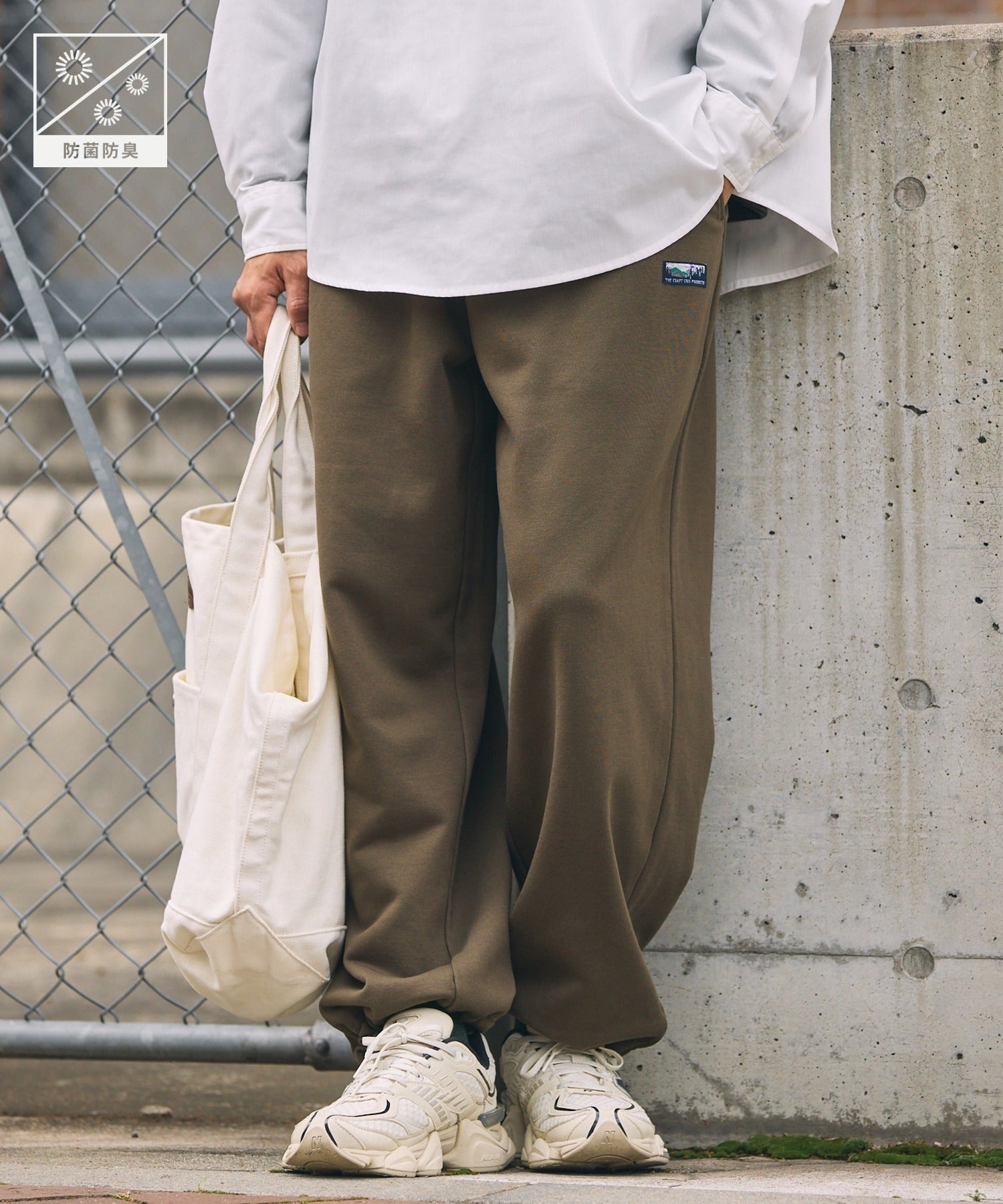 THE CRAFT CREW PRODUCTS／12盎司 厚磅刷毛 抽繩運動長褲