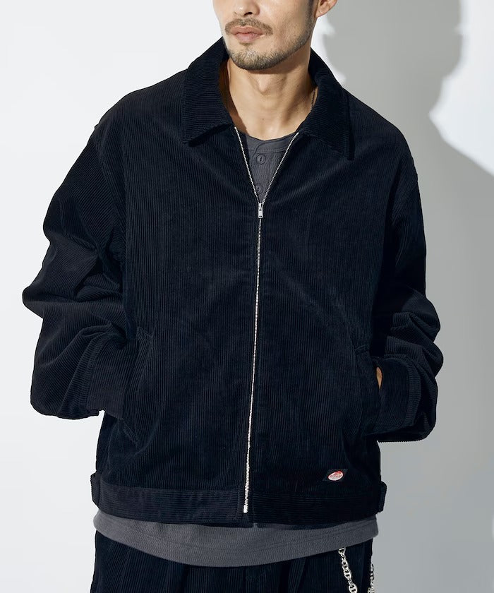 RED KAP × FREAK'S STORE／日本聯名限定 SMU JK-22 SHORT LENGTH 拉鍊燈芯絨工裝外套