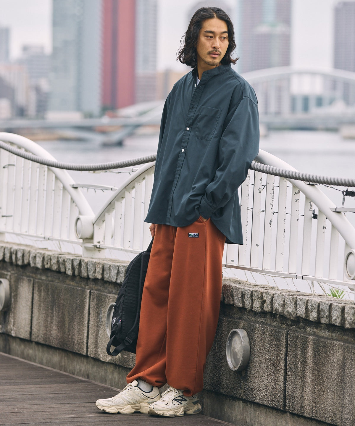 THE CRAFT CREW PRODUCTS／12盎司 厚磅刷毛 抽繩運動長褲