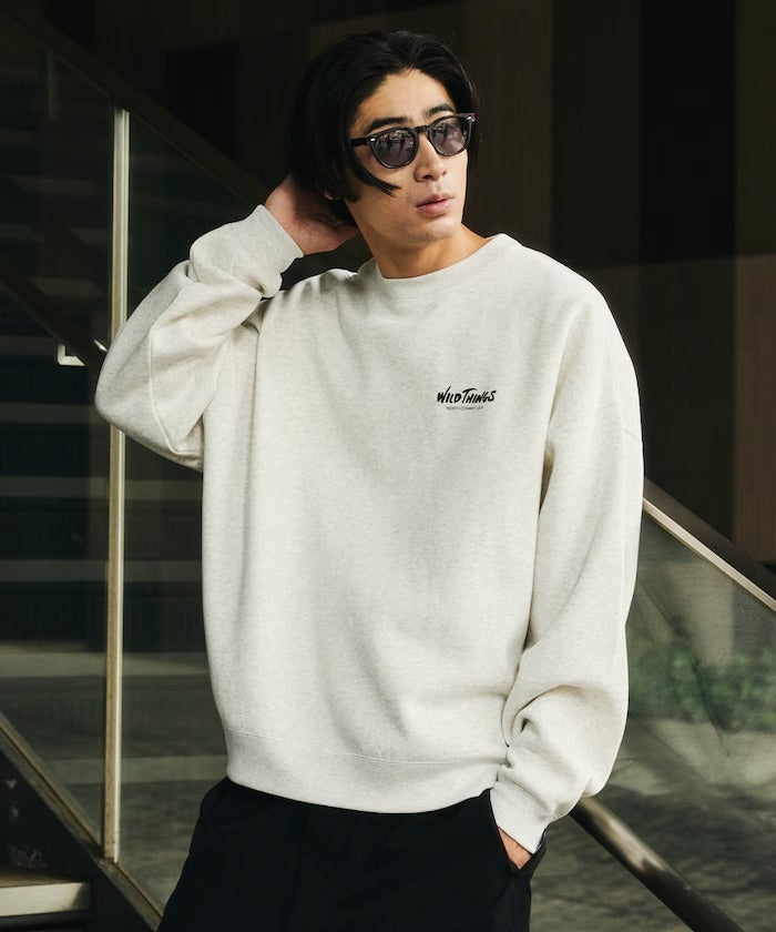 WILD THINGS×FREAK'S STORE / 反光印花圓領衫（日本聯名限定）