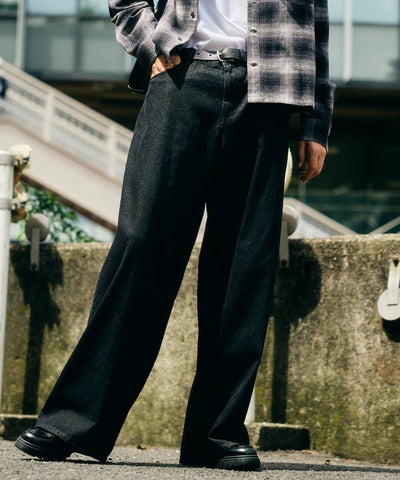 FREAK'S STORE / 限定寬版直筒牛仔褲
