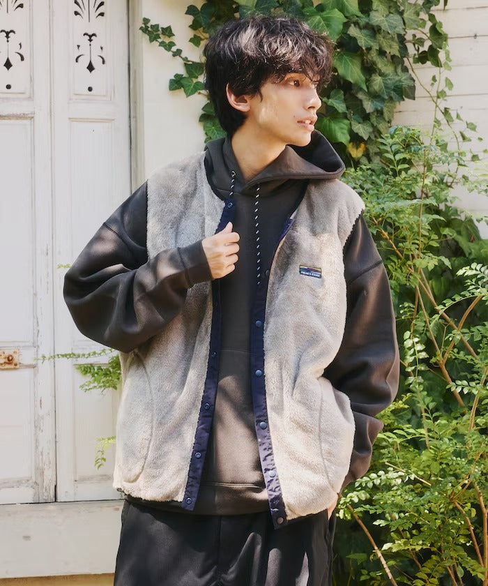FREAK'S STORE／雙面尼龍 刷毛 背心