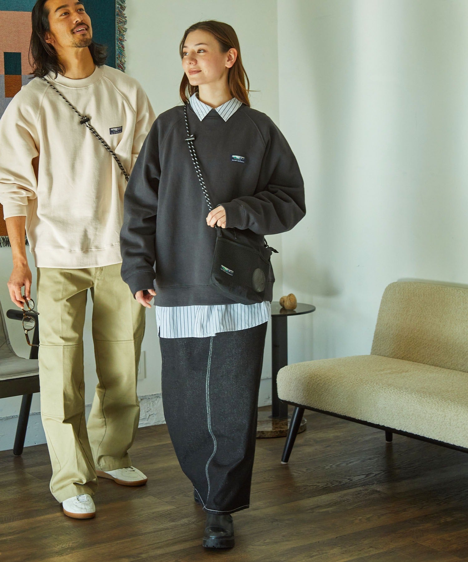 THE CRAFT CREW PRODUCTS／插肩袖圓領衫