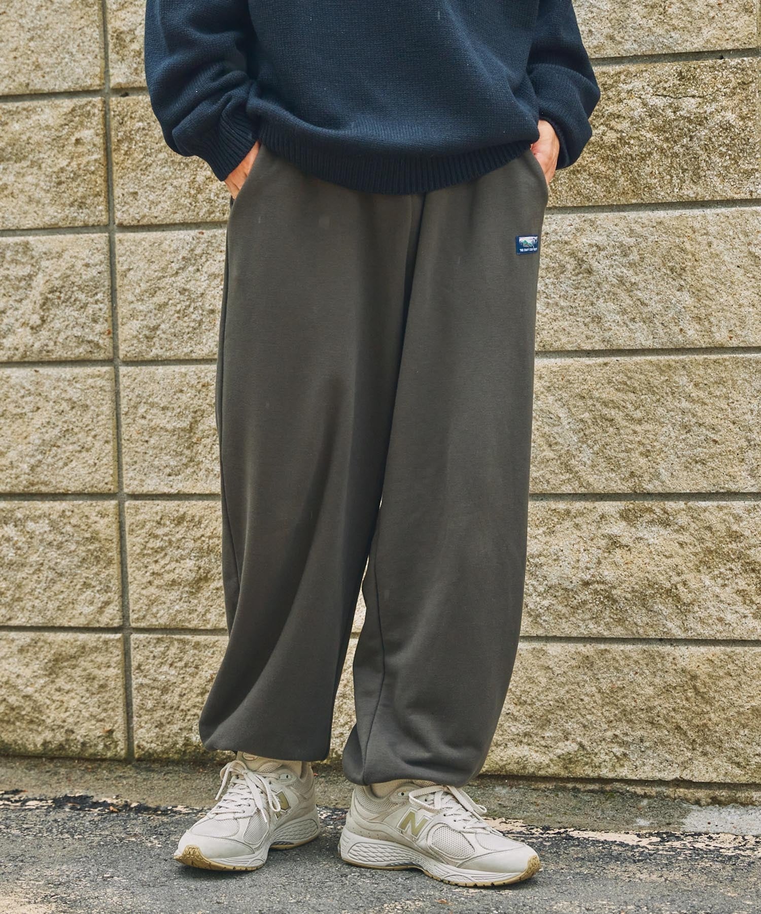 THE CRAFT CREW PRODUCTS／12盎司 厚磅刷毛 抽繩運動長褲