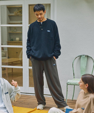 THE CRAFT CREW PRODUCTS／12盎司 厚磅刷毛 抽繩運動長褲