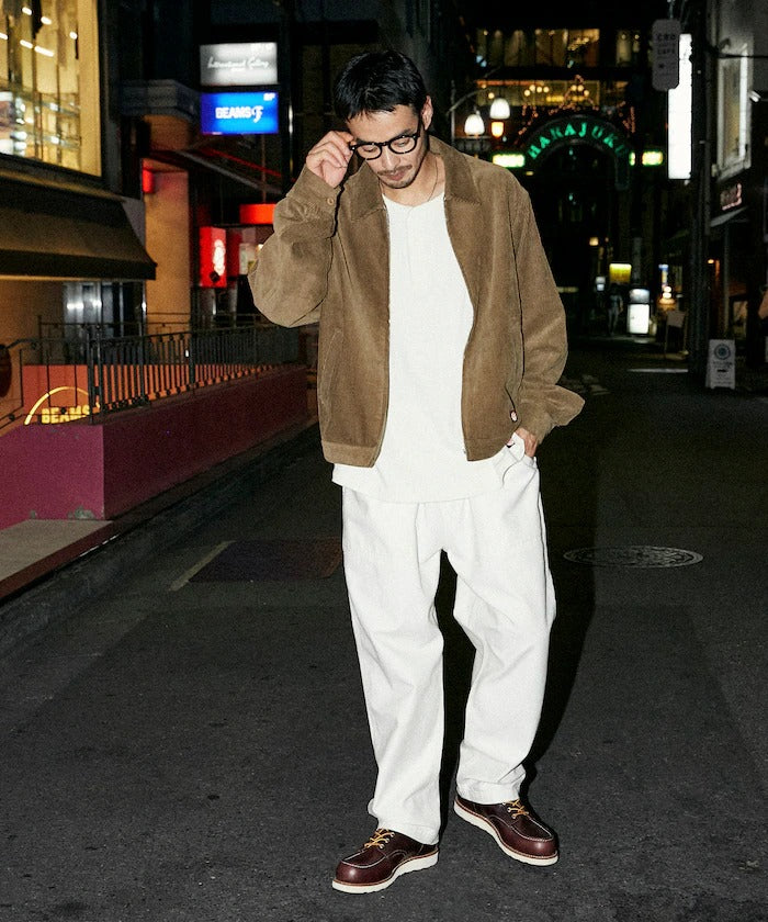 RED KAP × FREAK'S STORE／日本聯名限定 SMU JK-22 SHORT LENGTH 拉鍊燈芯絨工裝外套