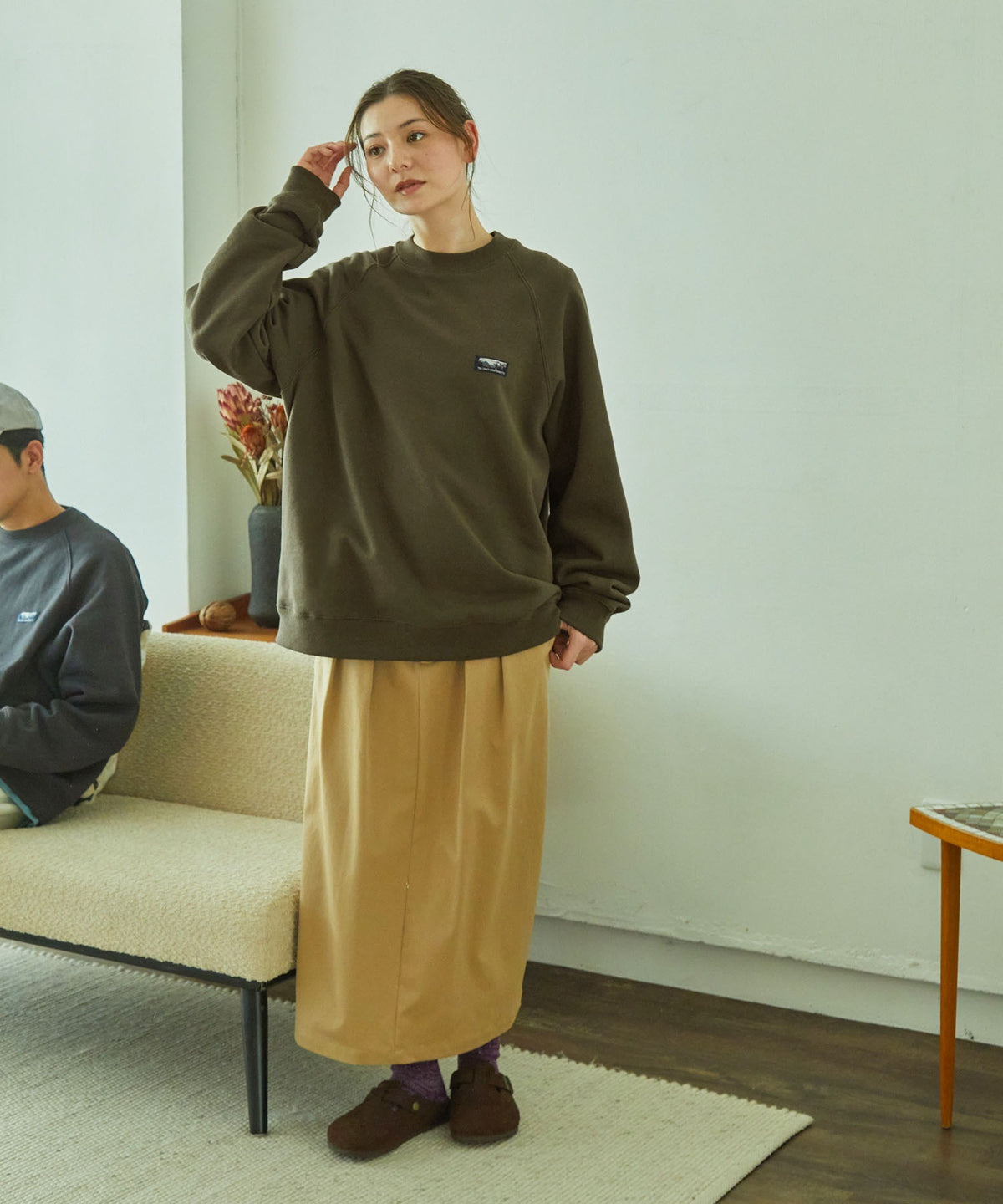 THE CRAFT CREW PRODUCTS／插肩袖圓領衫