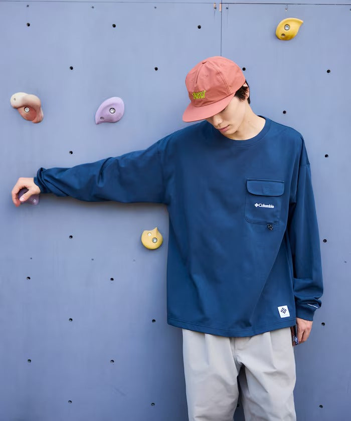 Columbia×FREAK'S STORE／口袋 長袖T恤（日本聯名限定）