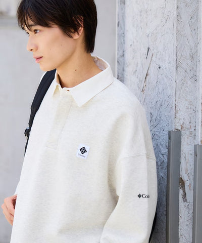 Columbia×FREAK'S STORE／小LOGO 長袖領衫（日本聯名限定）