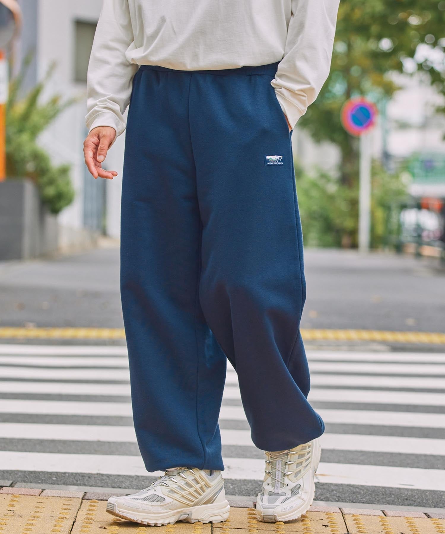 THE CRAFT CREW PRODUCTS／12盎司 厚磅刷毛 抽繩運動長褲