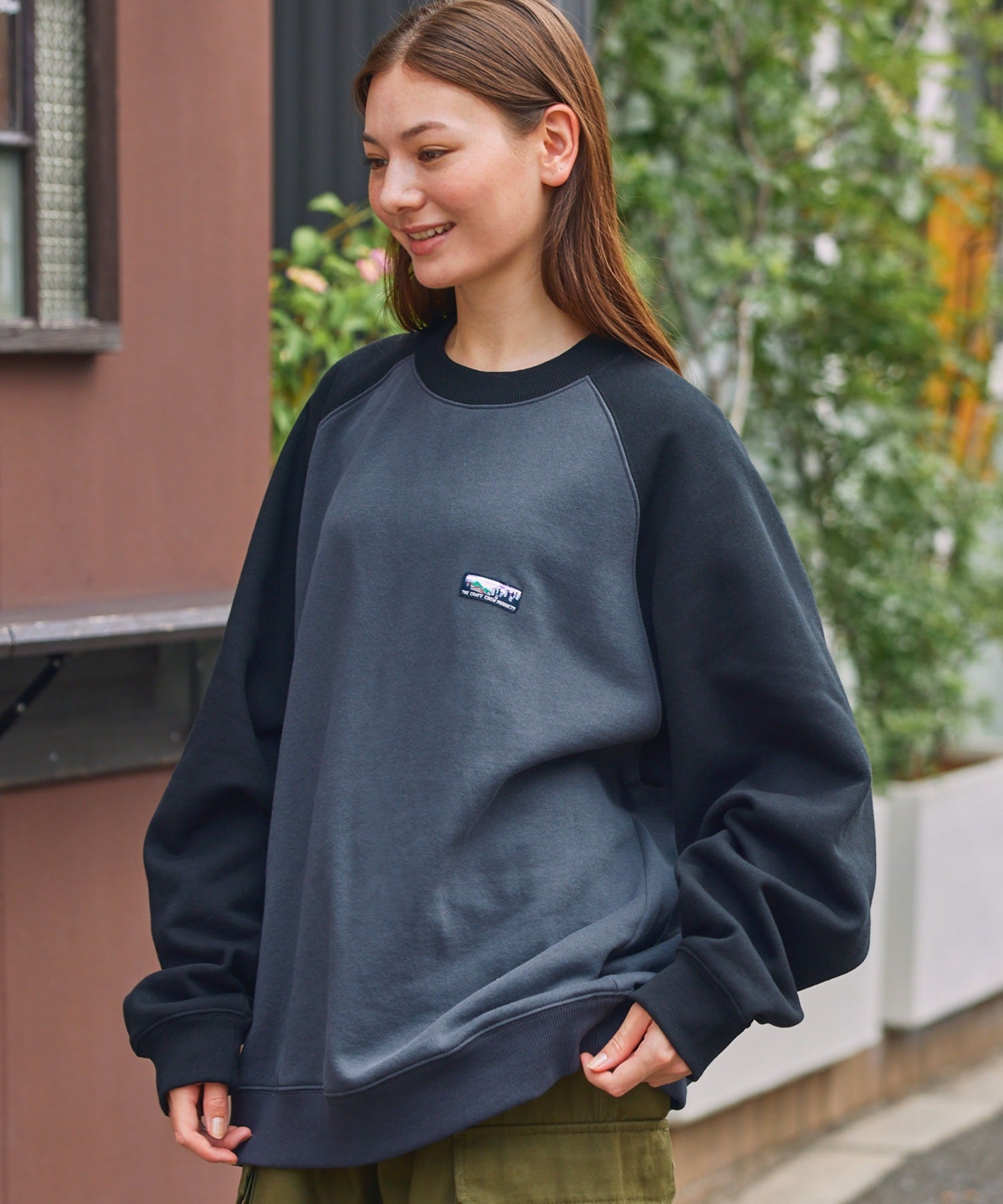 THE CRAFT CREW PRODUCTS／插肩袖圓領衫