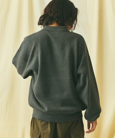 FREAK'S STORE／Relax Fit 毛圈布 針織POLO衫