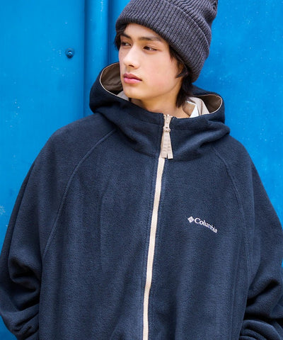 Columbia × FREAK'S STORE／日本聯名限定 雙面穿刷毛連帽外套