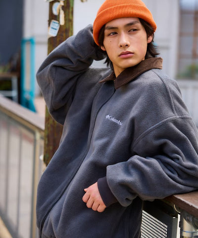 Columbia × FREAK'S STORE / 別注帆布雙面穿刷毛外套