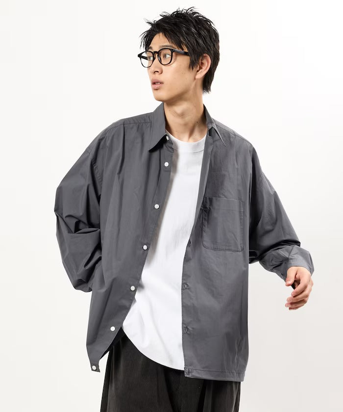 FREAK'S STORE / 限定寬版抽繩襯衫