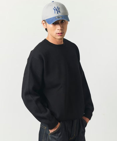 FREAK'S STORE／抗靜電 圓領針織衫