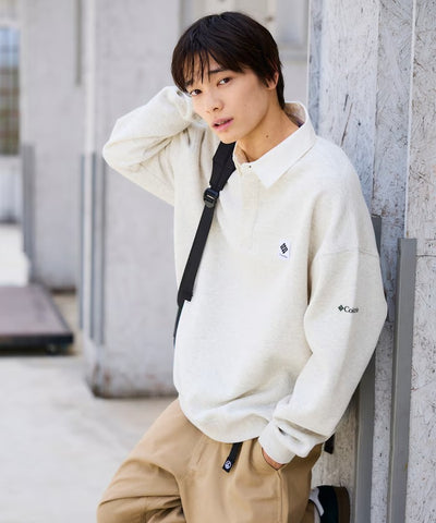 Columbia×FREAK'S STORE／小LOGO 長袖領衫（日本聯名限定）