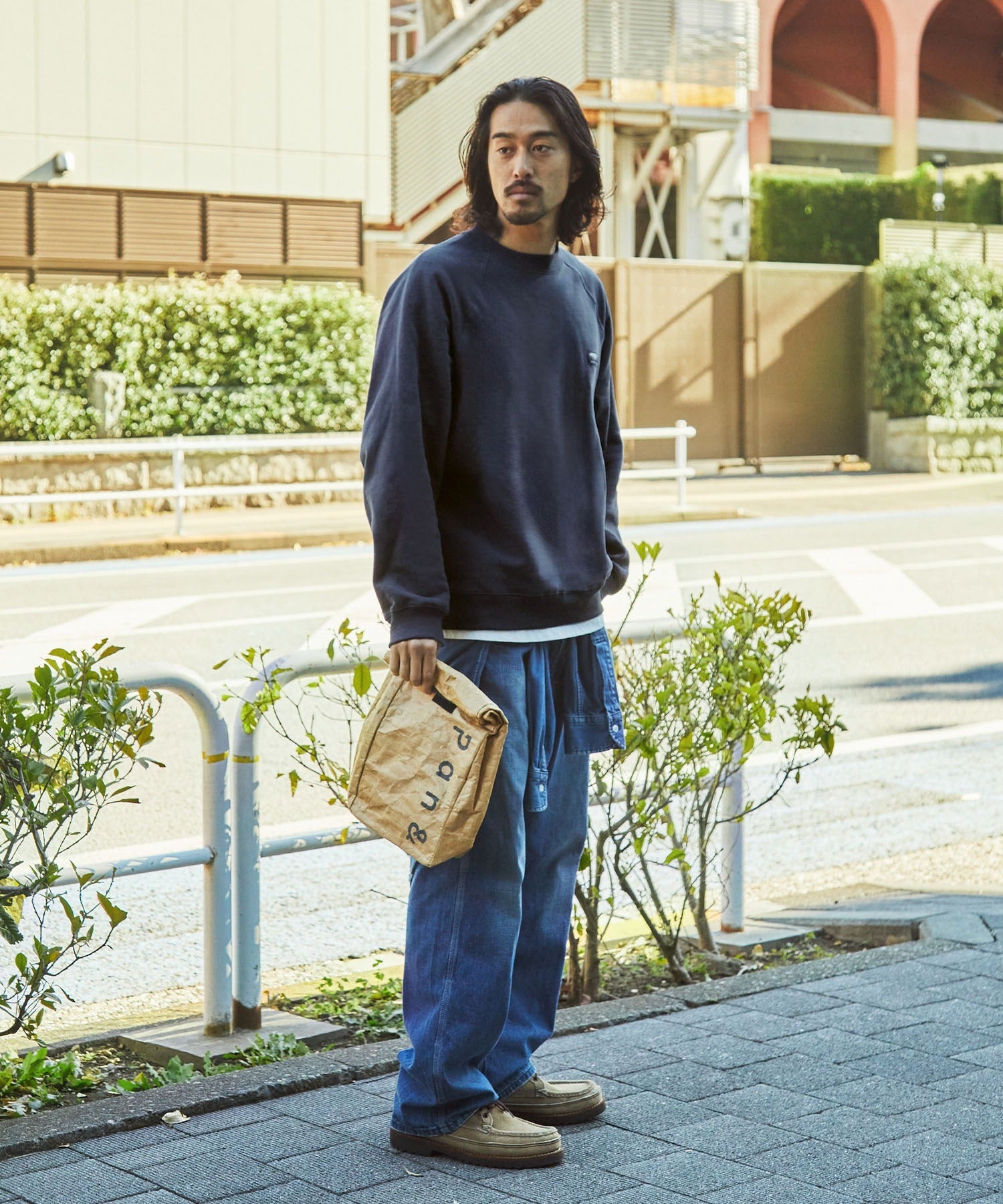 THE CRAFT CREW PRODUCTS／插肩袖圓領衫