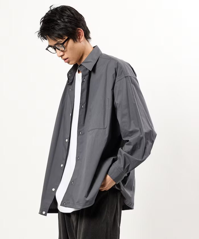 FREAK'S STORE / 限定寬版抽繩襯衫