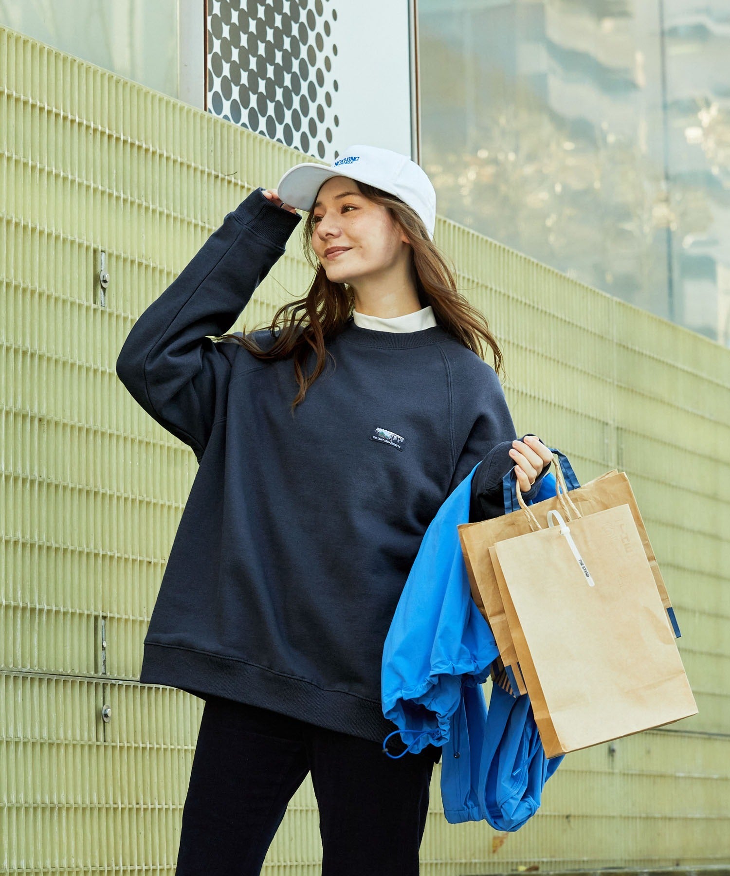 THE CRAFT CREW PRODUCTS／插肩袖圓領衫