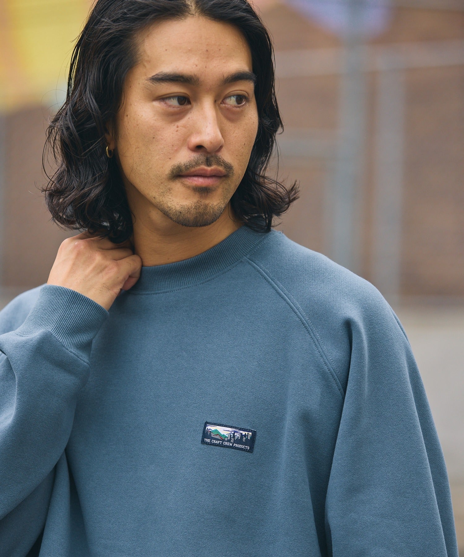 THE CRAFT CREW PRODUCTS／插肩袖圓領衫
