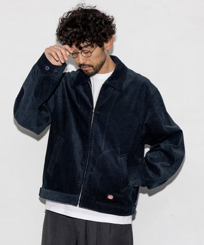 RED KAP × FREAK'S STORE／日本聯名限定 SMU JK-22 SHORT LENGTH 拉鍊燈芯絨工裝外套