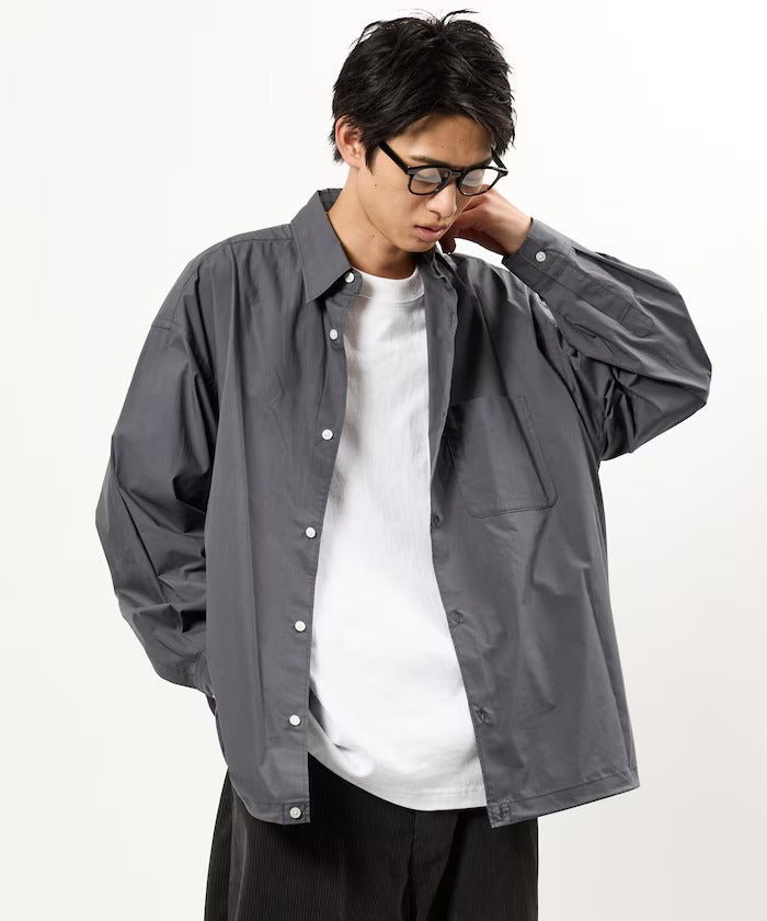 FREAK'S STORE / 限定寬版抽繩襯衫