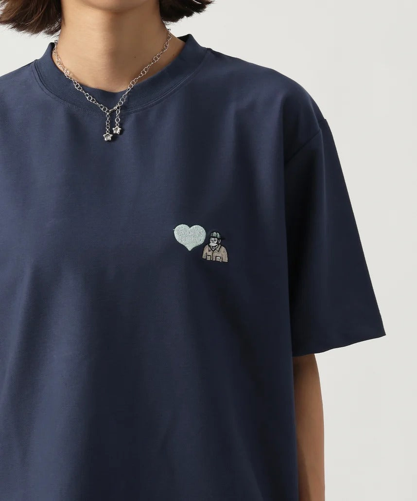BEN DAVIS / 大猩猩 刺繡涼感 短袖T恤