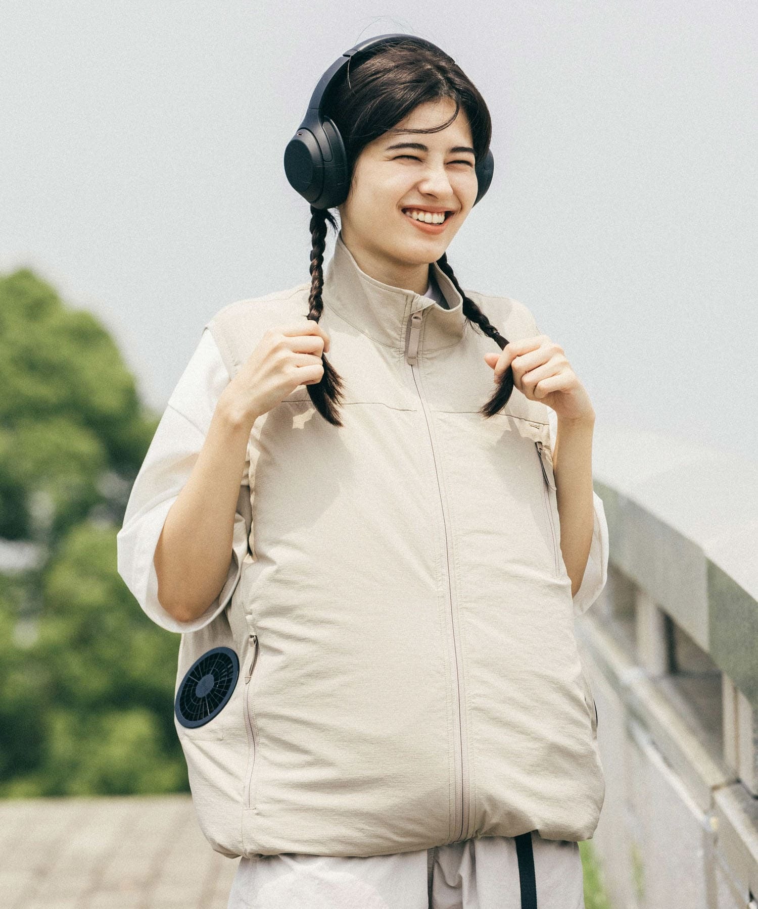 LOWERCASE × URBS × 空調服 / 日本聯名限定 涼感風扇背心 AIRCOOLING VEST