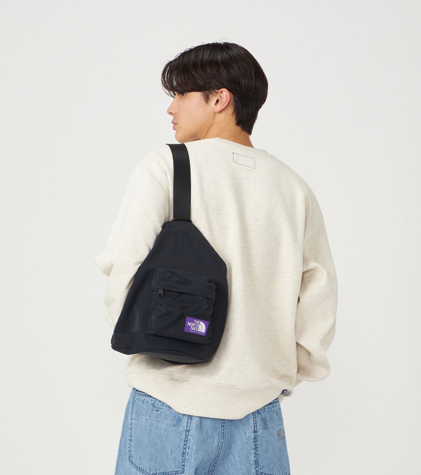 THE NORTH FACE PURPLE LABEL / 尼龍斜紋水桶包（小）