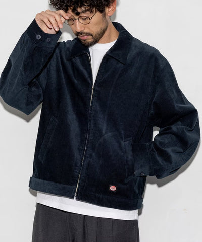 RED KAP × FREAK'S STORE／日本聯名限定 SMU JK-22 SHORT LENGTH 拉鍊燈芯絨工裝外套