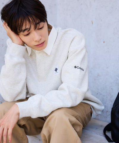 Columbia×FREAK'S STORE／小LOGO 長袖領衫（日本聯名限定）