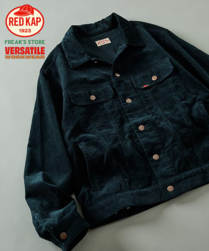 RED KAP × FREAK'S STORE／日本聯名限定SHORT LENGTH 燈芯絨卡車外套