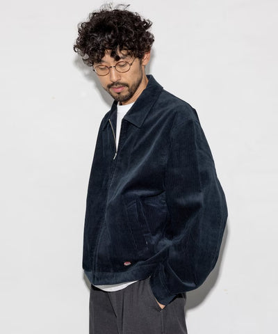 RED KAP × FREAK'S STORE／日本聯名限定 SMU JK-22 SHORT LENGTH 拉鍊燈芯絨工裝外套