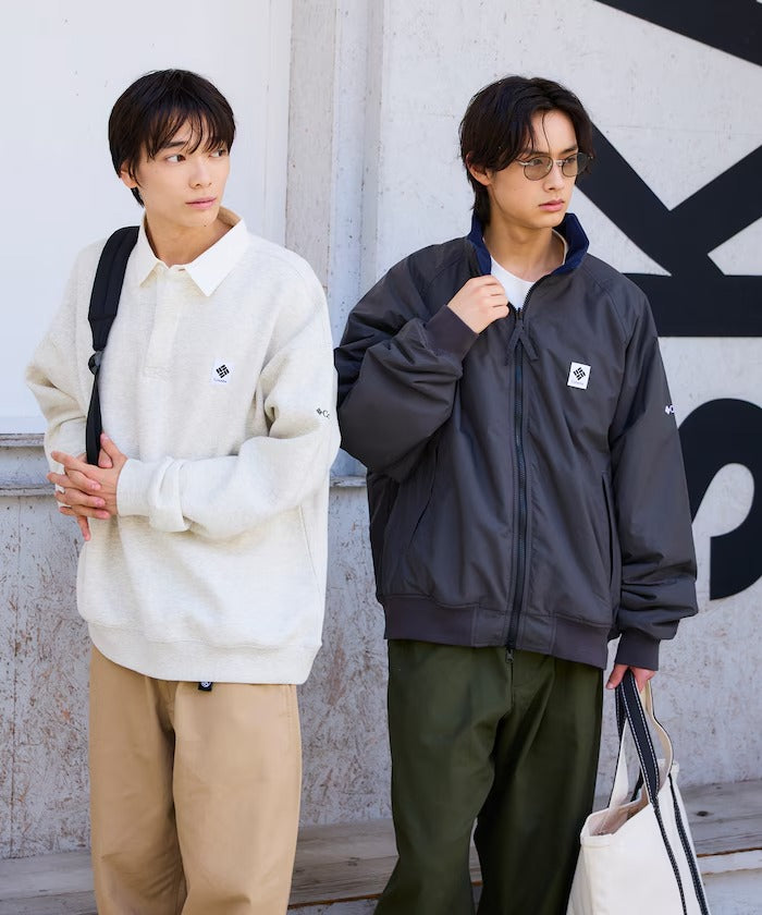Columbia×FREAK'S STORE／小LOGO 長袖領衫（日本聯名限定）