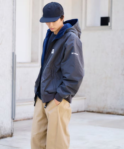 Columbia × FREAK'S STORE／日本聯名限定 雙面穿刷毛連帽外套