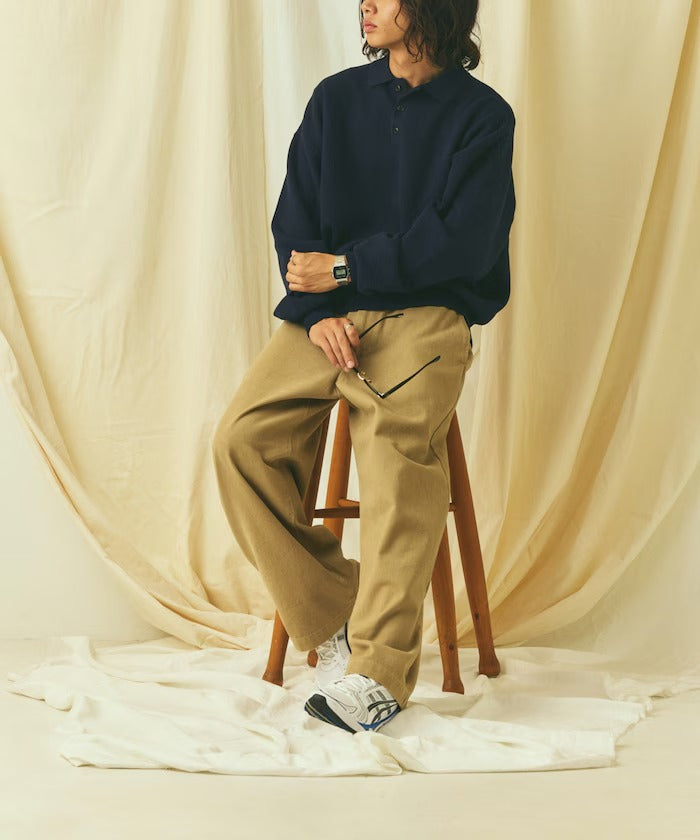 FREAK'S STORE／Relax Fit 毛圈布 針織POLO衫