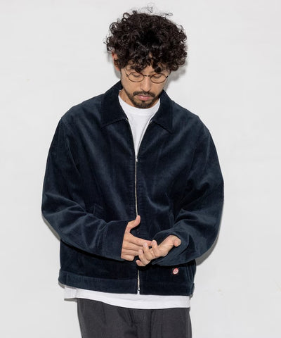 RED KAP × FREAK'S STORE／日本聯名限定 SMU JK-22 SHORT LENGTH 拉鍊燈芯絨工裝外套