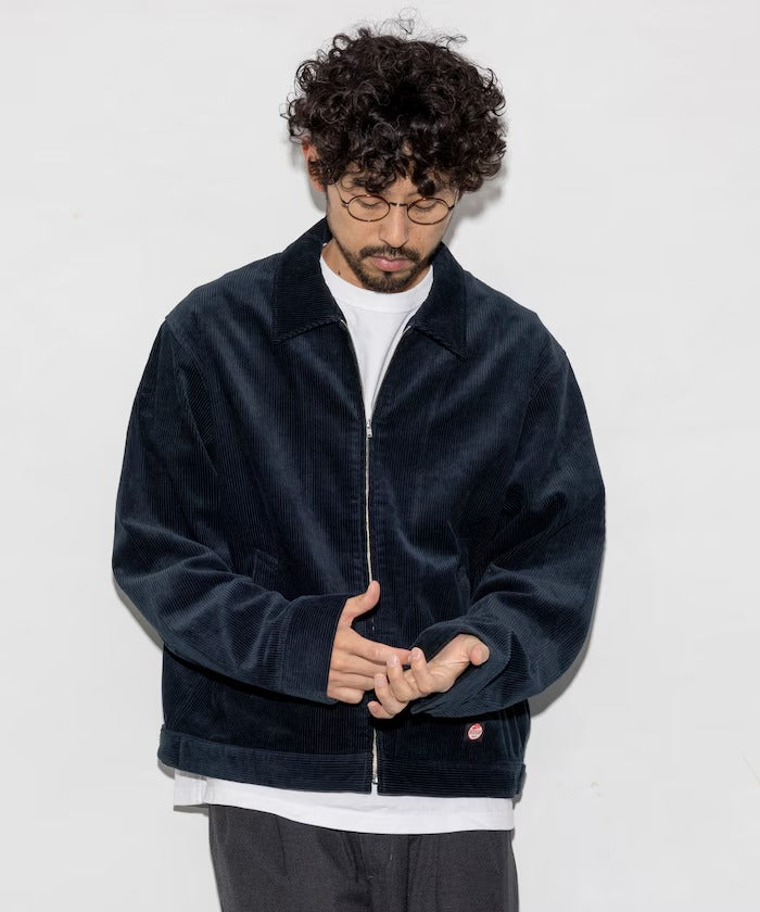 RED KAP × FREAK'S STORE／日本聯名限定 SMU JK-22 SHORT LENGTH 拉鍊燈芯絨工裝外套