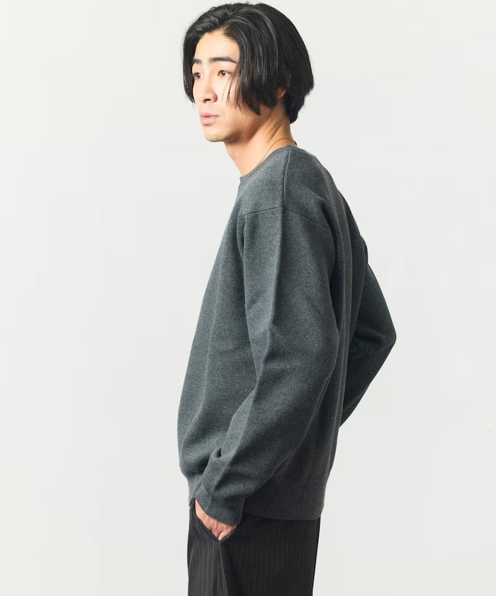FREAK'S STORE／抗靜電 圓領針織衫